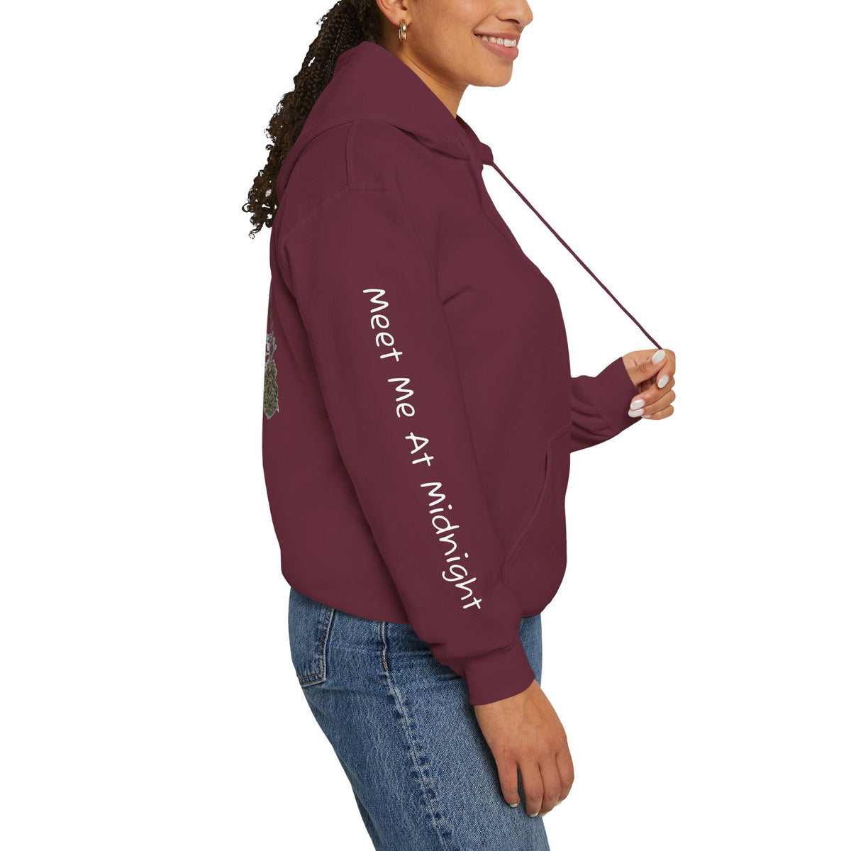 Witches Night Ride Hoodie — Broomstick Coven Graphic Hooded Sweatshirt