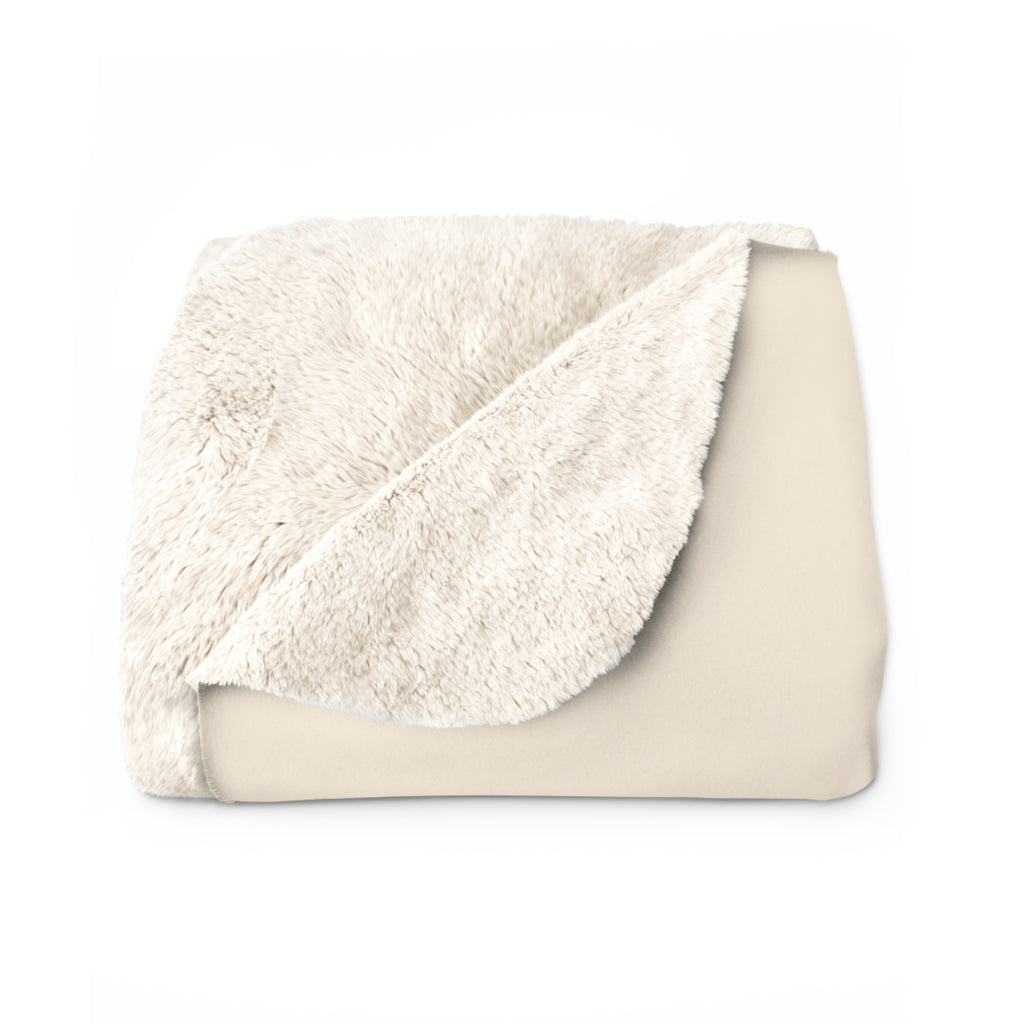 Cherry Blossom Sherpa Blanket