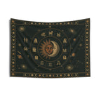 Zodiac Sun & Moon Wall Tapestry