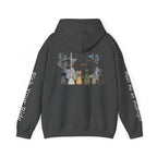 Witches Night Ride Hoodie — Broomstick Coven Graphic Hooded Sweatshirt