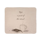Rest is Part of the Ritual Sherpa Blanket