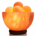 The Soluna Sanctuary Salt Bowl & Massage Stones