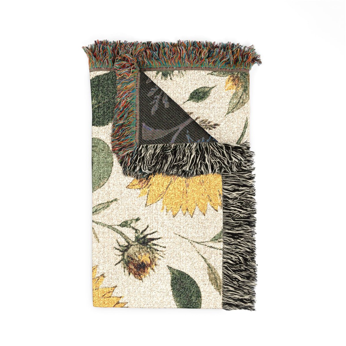 Sunflower Woven Throw Blanket