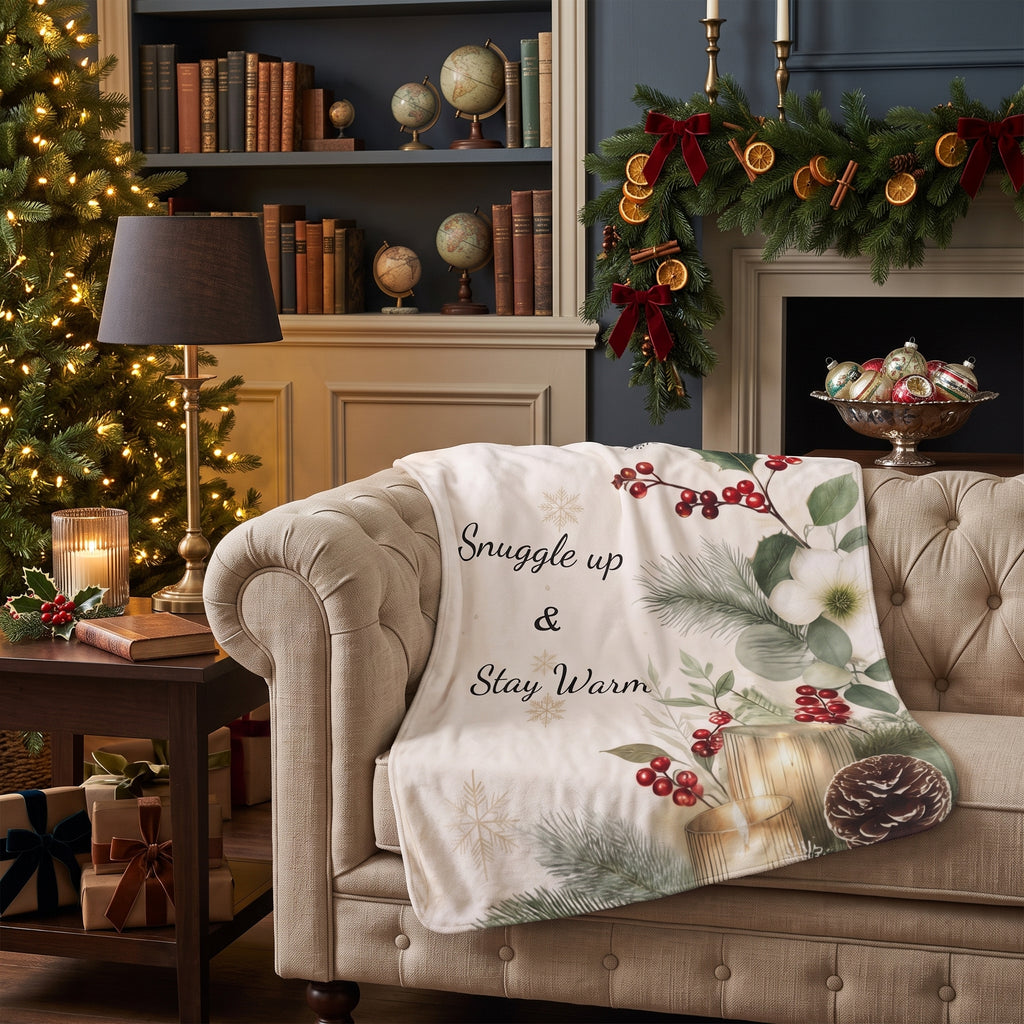 Snuggle Up & Stay Warm Sherpa Blanket
