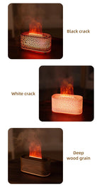 Soluna Colorful Flame Aromatherapy Humidifier