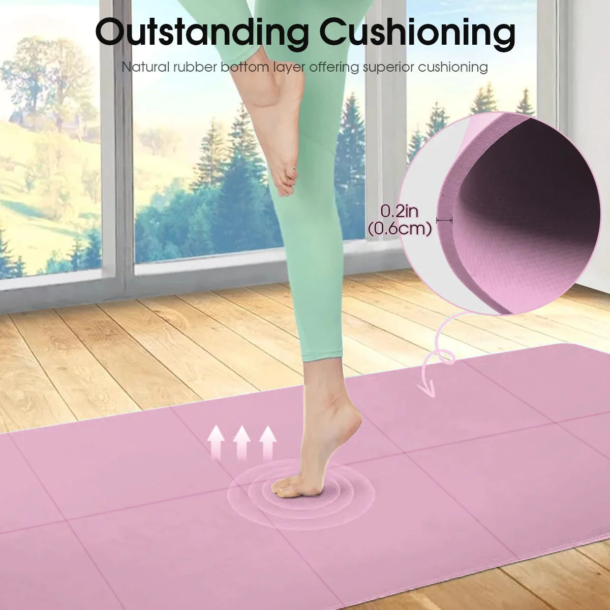The Custom Flow Adaptive Fitness Mat