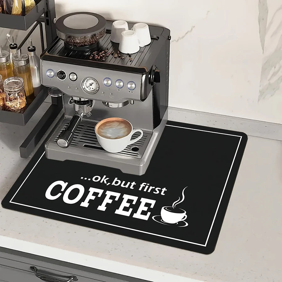 Soluna Minimalist Coffee Machine Mat
