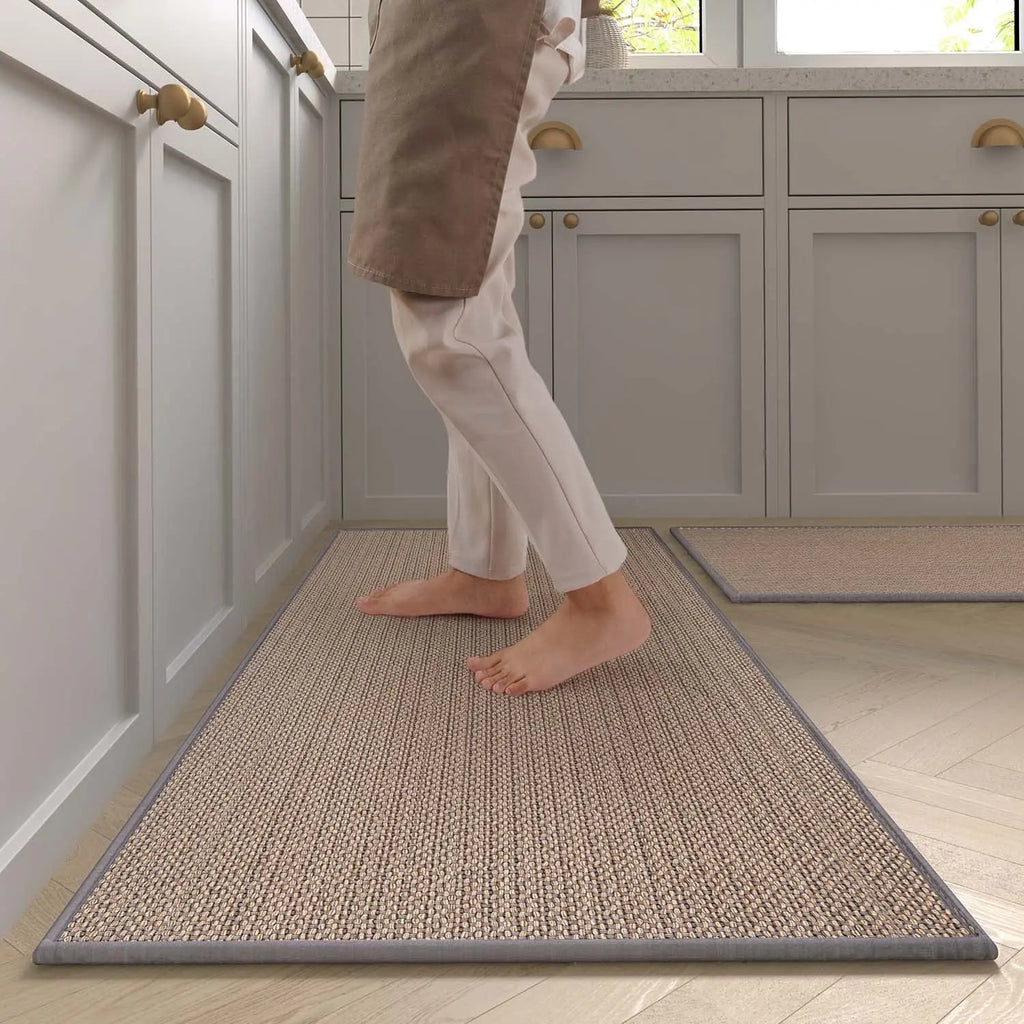 The Soluna Braided Hearth Mat