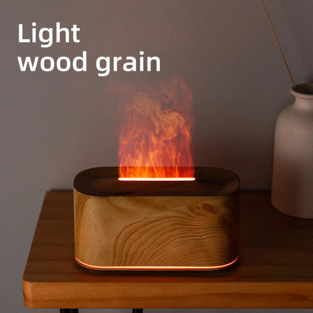 Soluna Colorful Flame Aromatherapy Humidifier