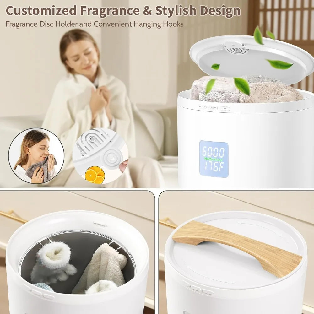 The Soluna Solstice Smart Towel Warmer