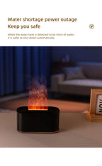 Soluna Colorful Flame Aromatherapy Humidifier