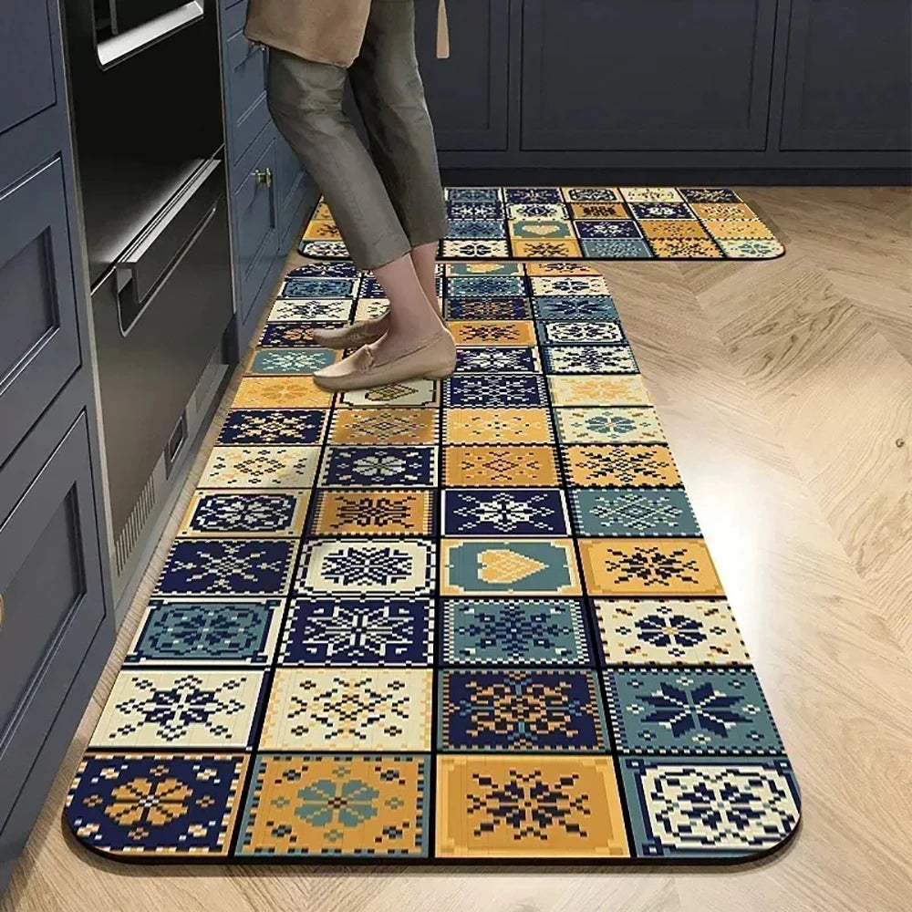 Soluna Minimalist Kitchen Runner Mat