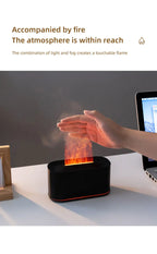 Soluna Colorful Flame Aromatherapy Humidifier