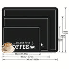 Soluna Minimalist Coffee Machine Mat