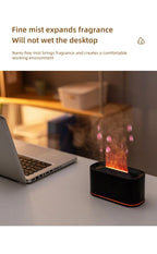 Soluna Colorful Flame Aromatherapy Humidifier