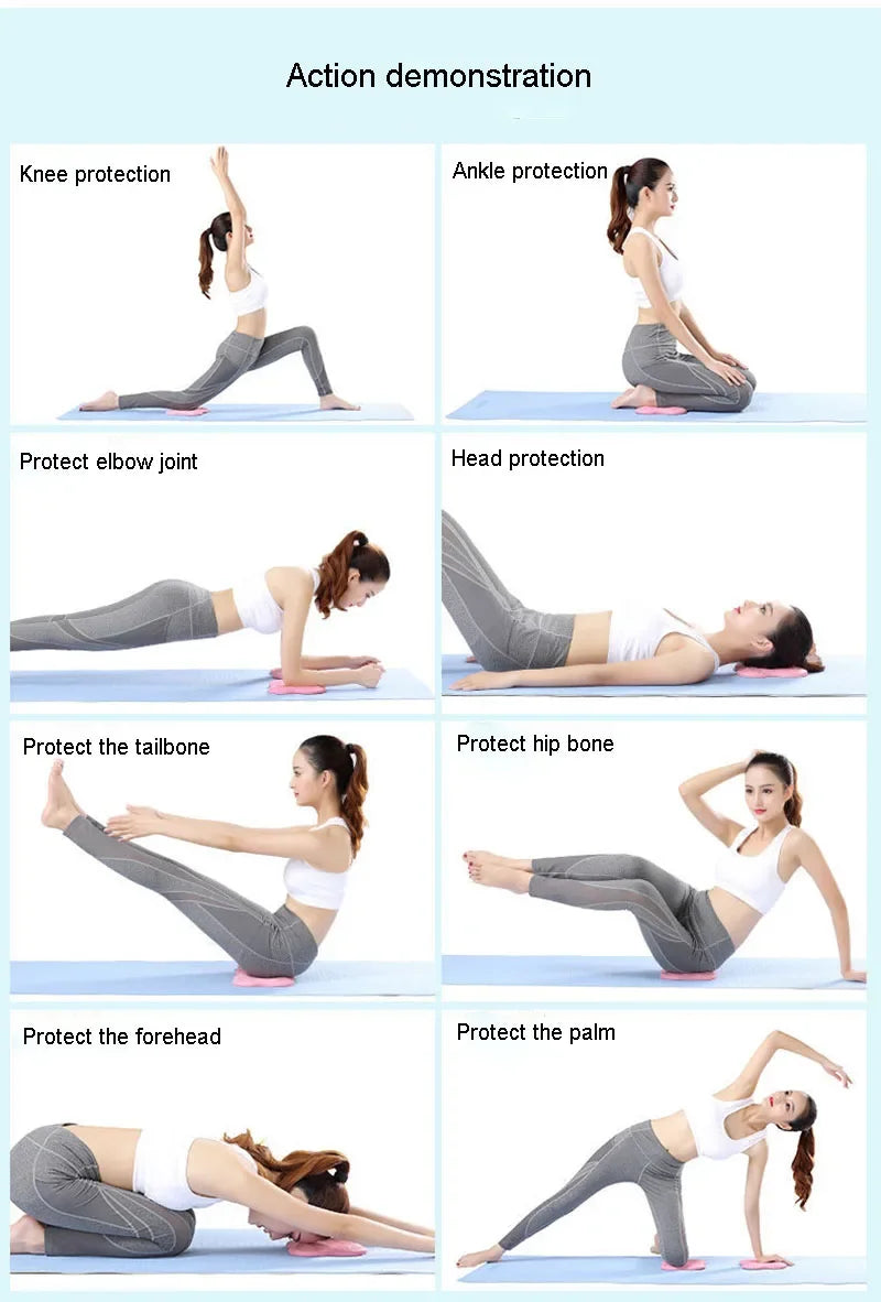 The Contour Ergonomic Yoga Cushion