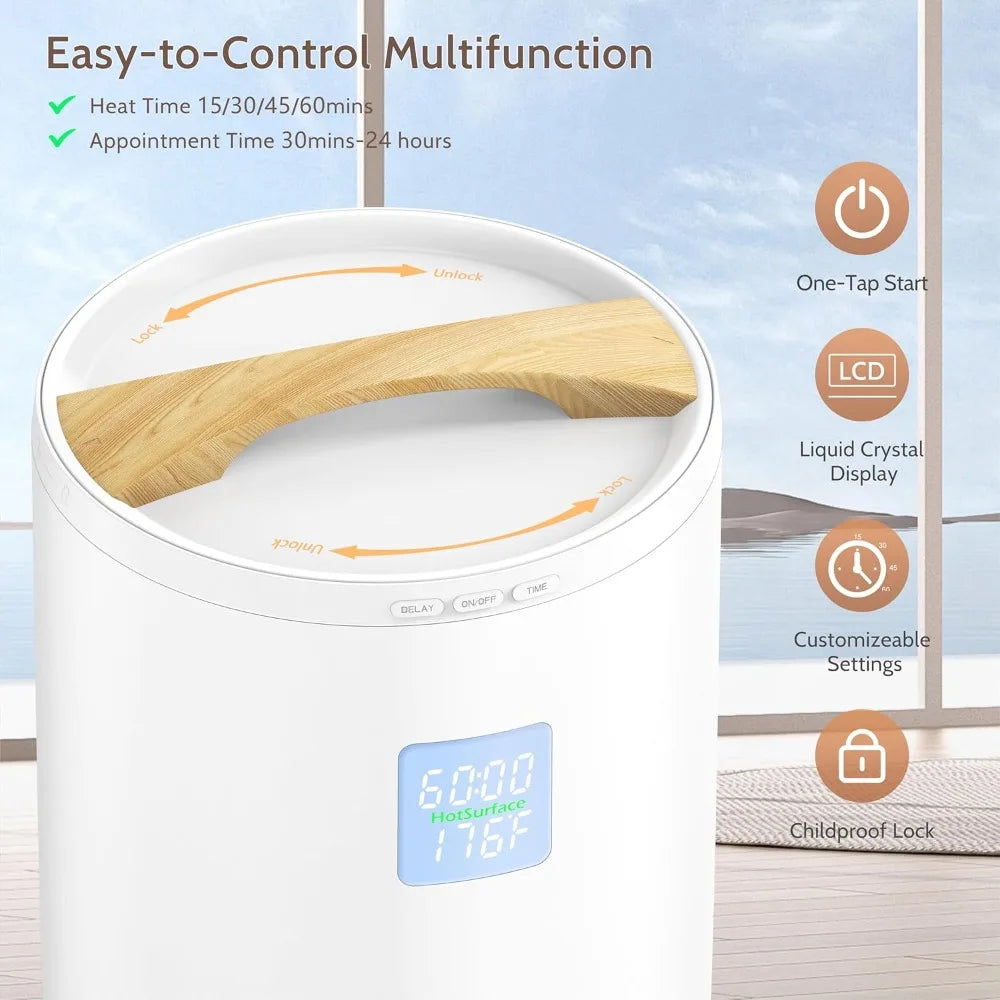 The Soluna Solstice Smart Towel Warmer