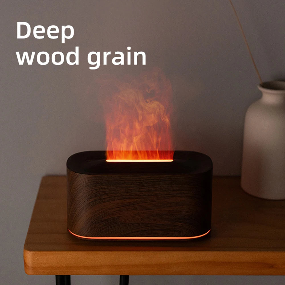 Soluna Colorful Flame Aromatherapy Humidifier