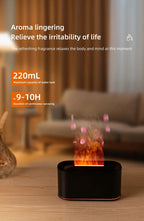 Soluna Colorful Flame Aromatherapy Humidifier