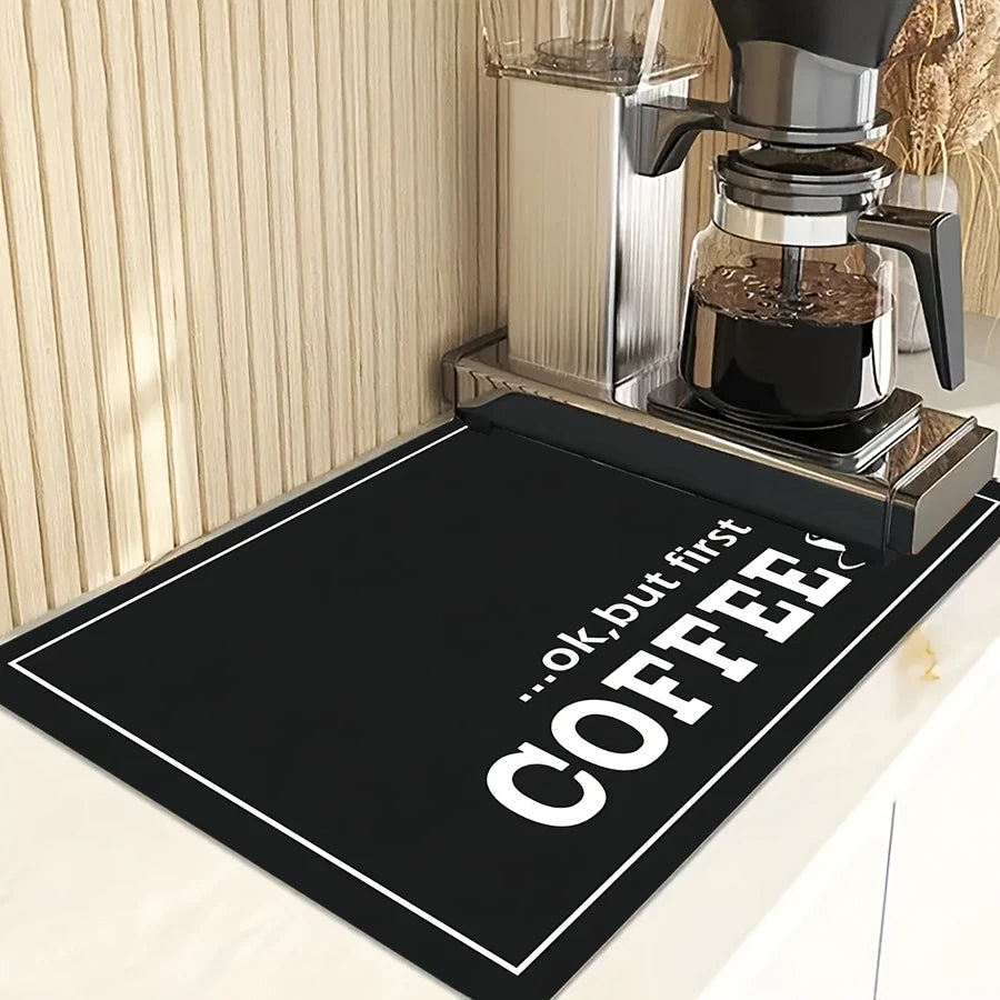 Soluna Minimalist Coffee Machine Mat