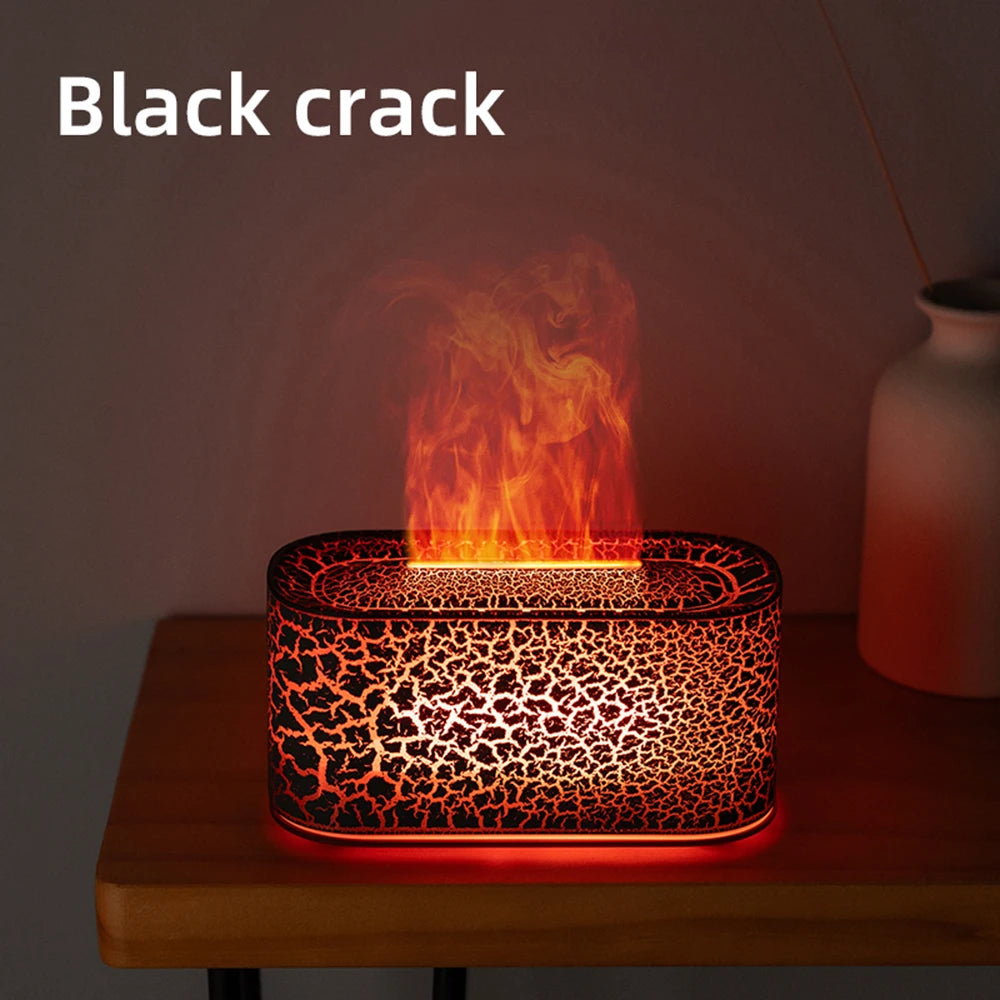 Soluna Colorful Flame Aromatherapy Humidifier