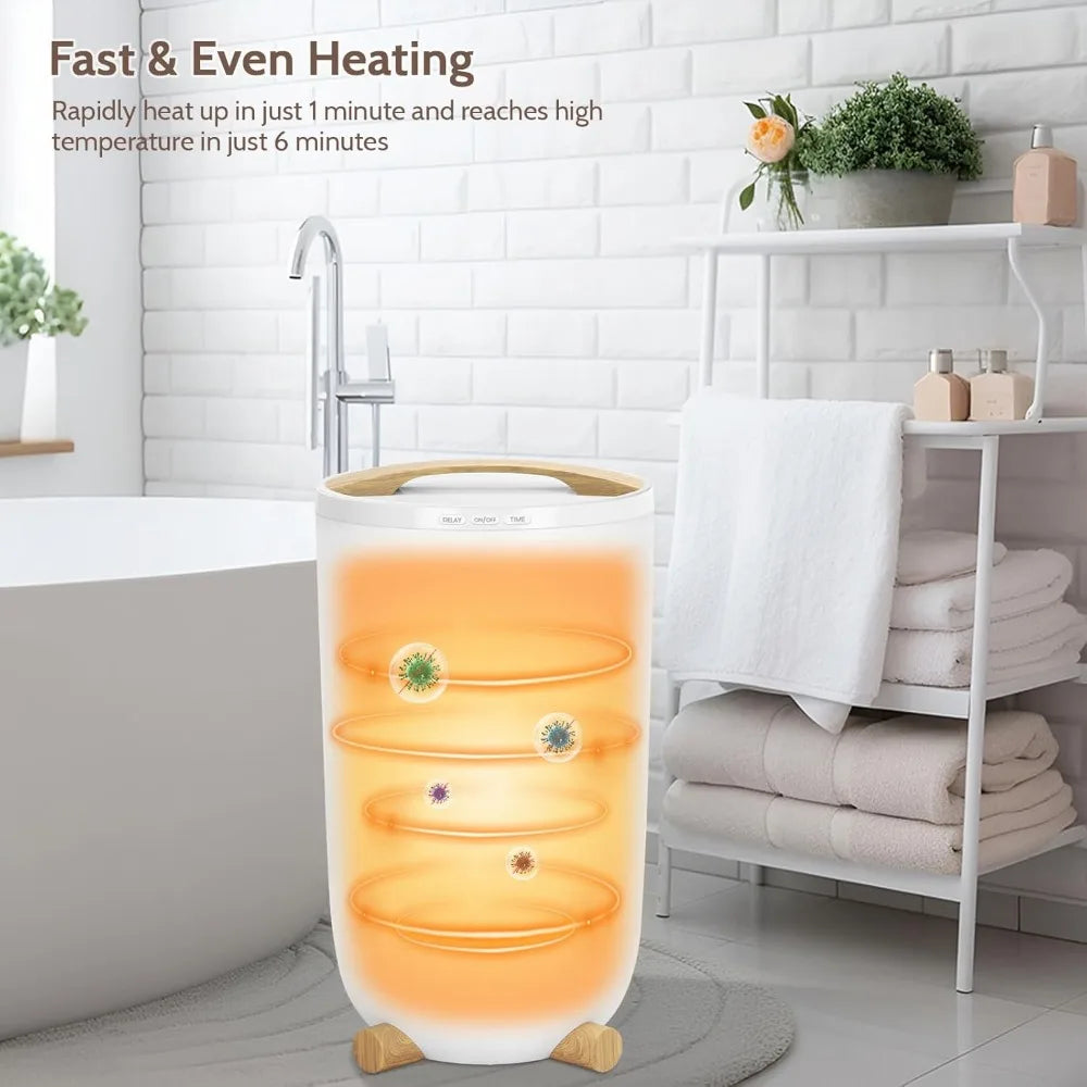 The Soluna Solstice Smart Towel Warmer