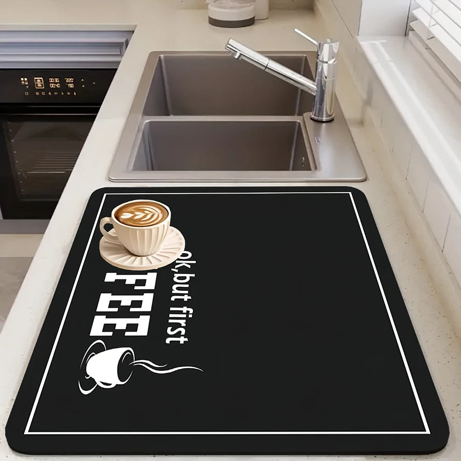 Soluna Minimalist Coffee Machine Mat