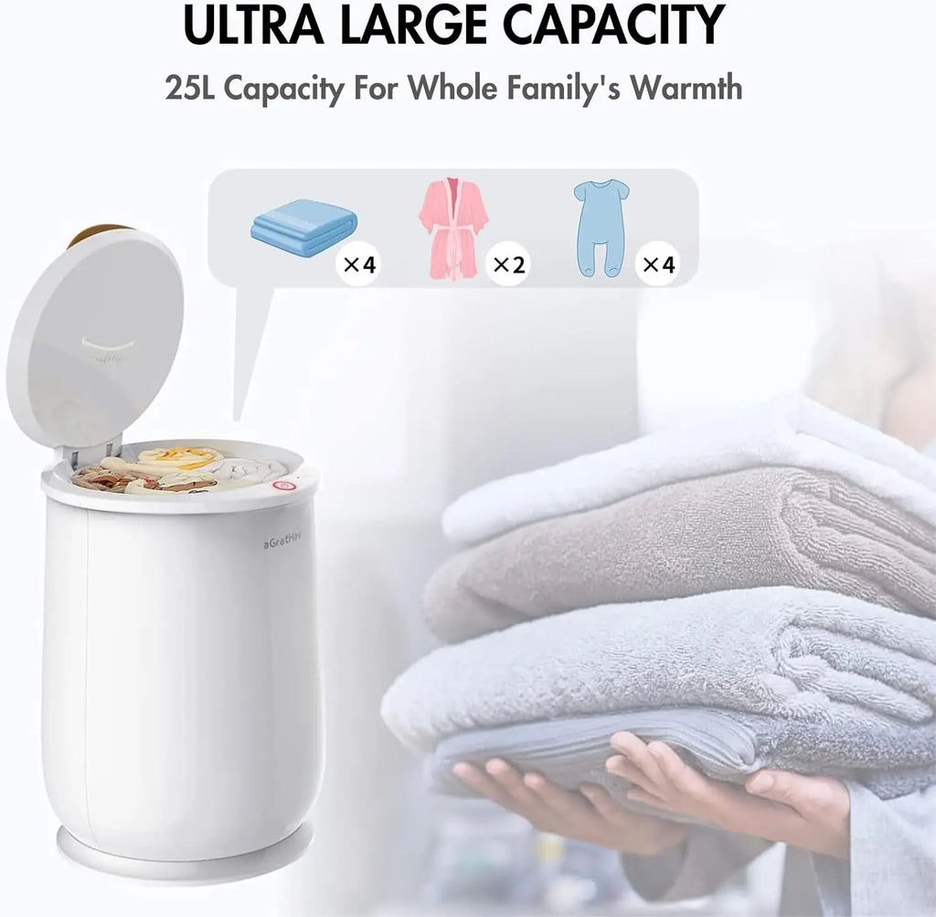 The Soluna Solstice Towel & Blanket Warmer