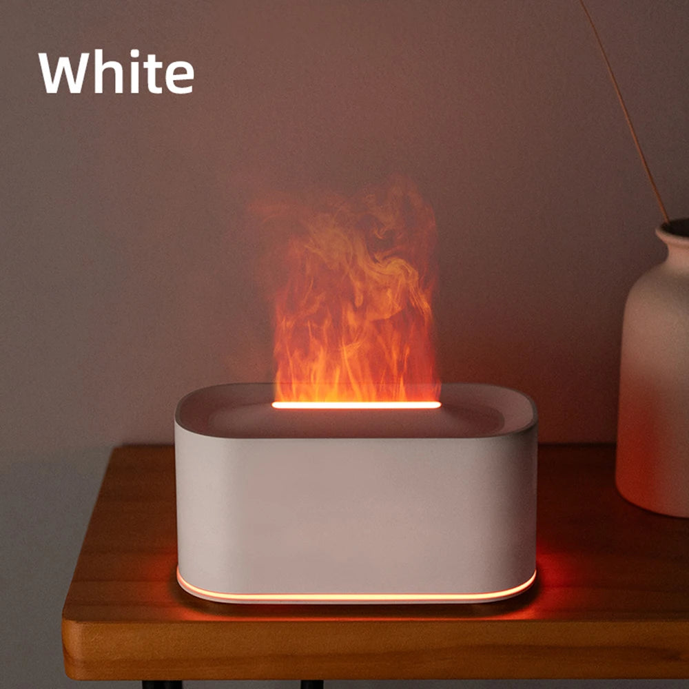 Soluna Colorful Flame Aromatherapy Humidifier