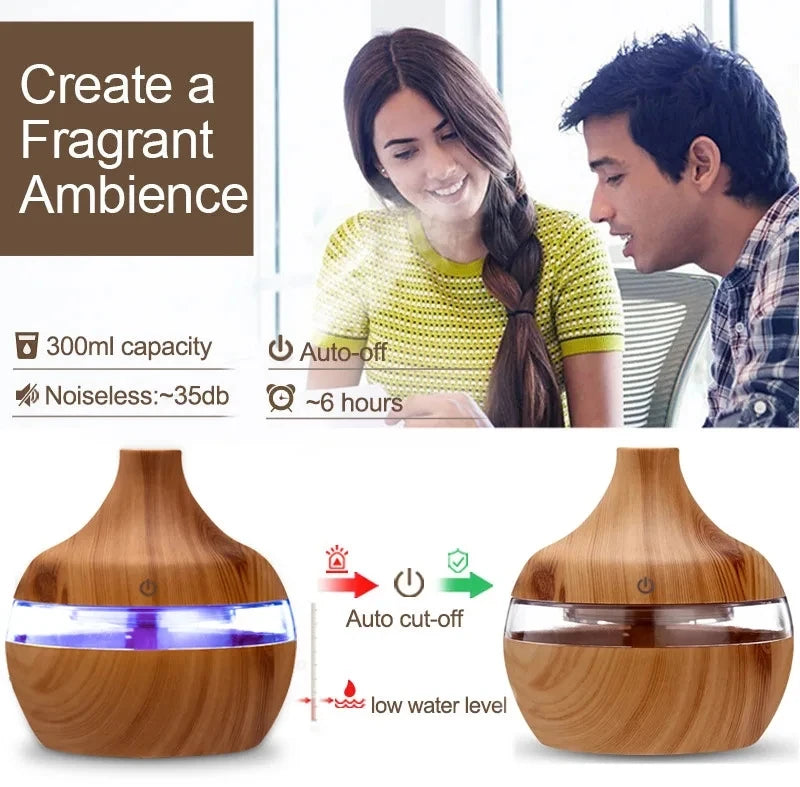 Soluna Cool Mist Ultrasonic Aromatherapy Diffuser