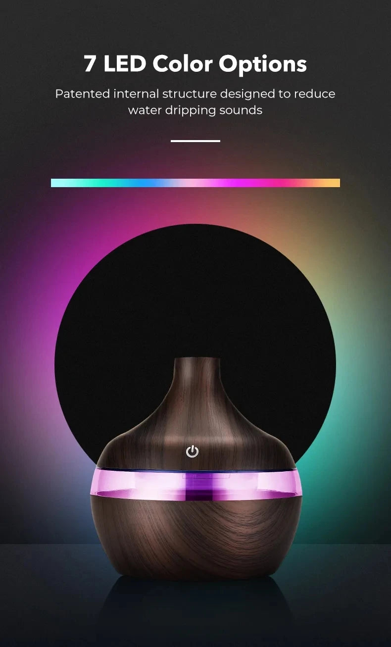 Soluna Cool Mist Ultrasonic Aromatherapy Diffuser