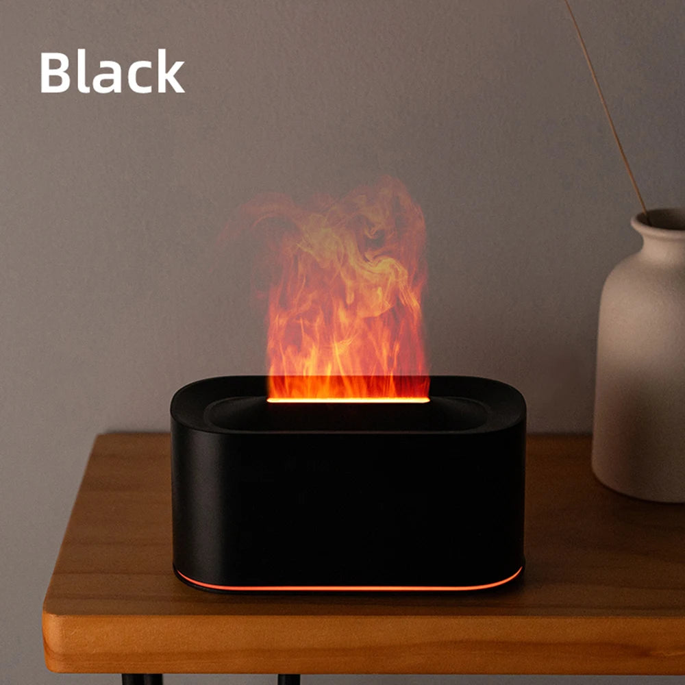 Soluna Colorful Flame Aromatherapy Humidifier