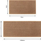 The Soluna Braided Hearth Mat