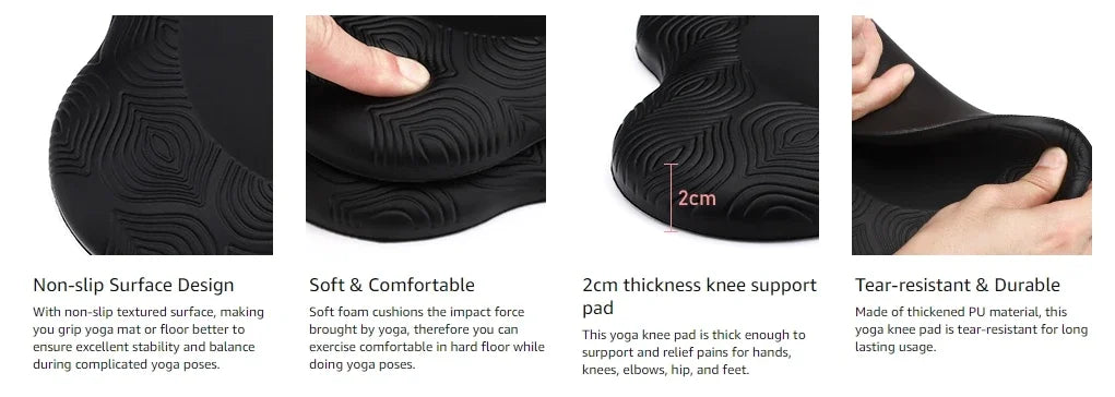 The Contour Ergonomic Yoga Cushion