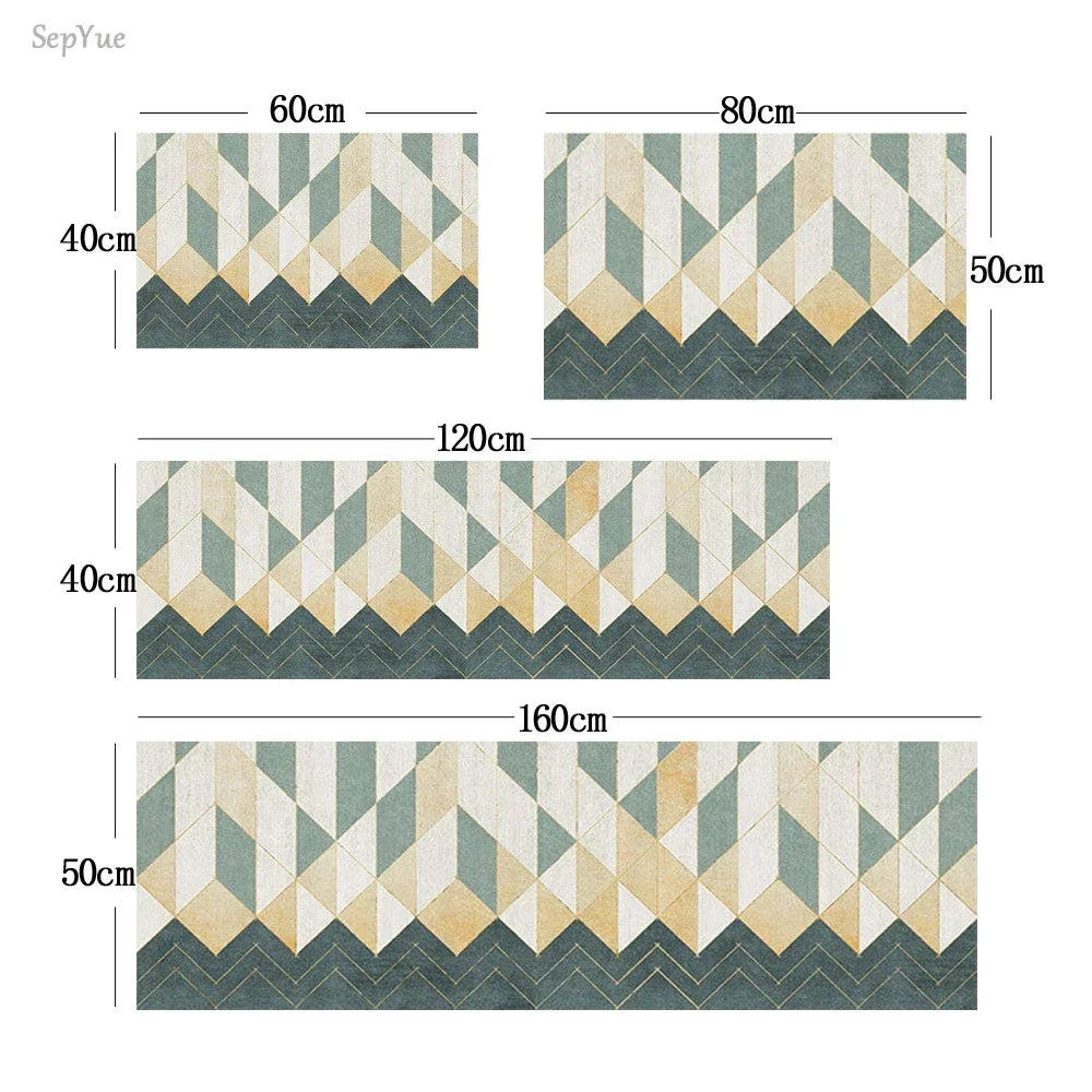 Soluna Minimalist Kitchen Runner Mat