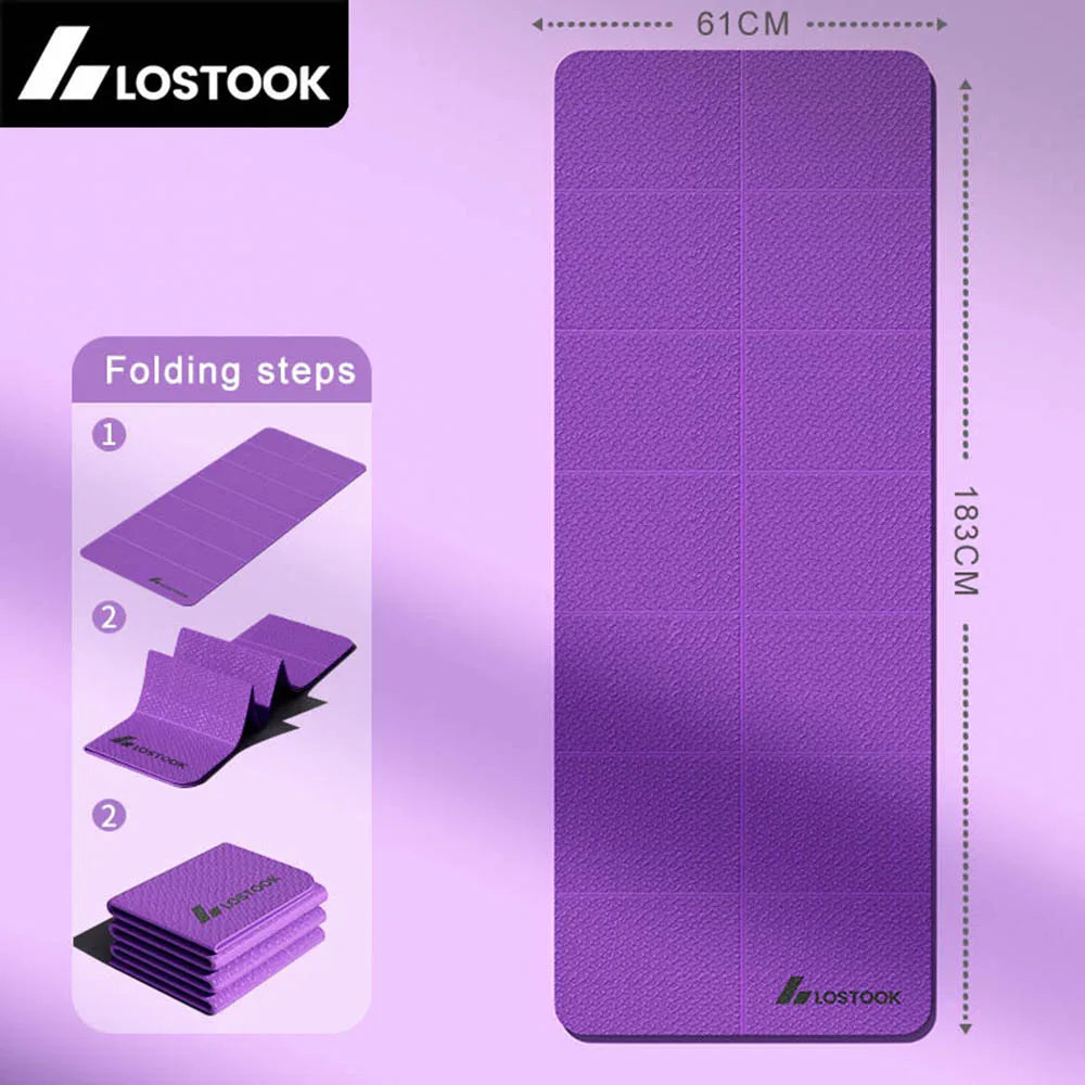 The Soluna Escape Foldable Travel Yoga Mat