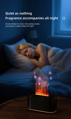 Soluna Colorful Flame Aromatherapy Humidifier