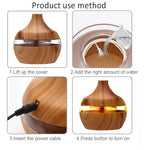 Soluna Cool Mist Ultrasonic Aromatherapy Diffuser