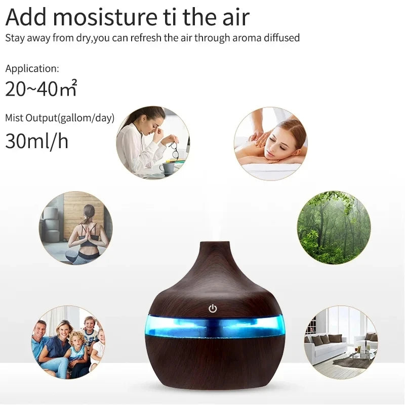 Soluna Cool Mist Ultrasonic Aromatherapy Diffuser