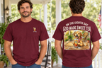 Maroon front and back