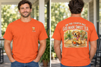 Orange front and back
